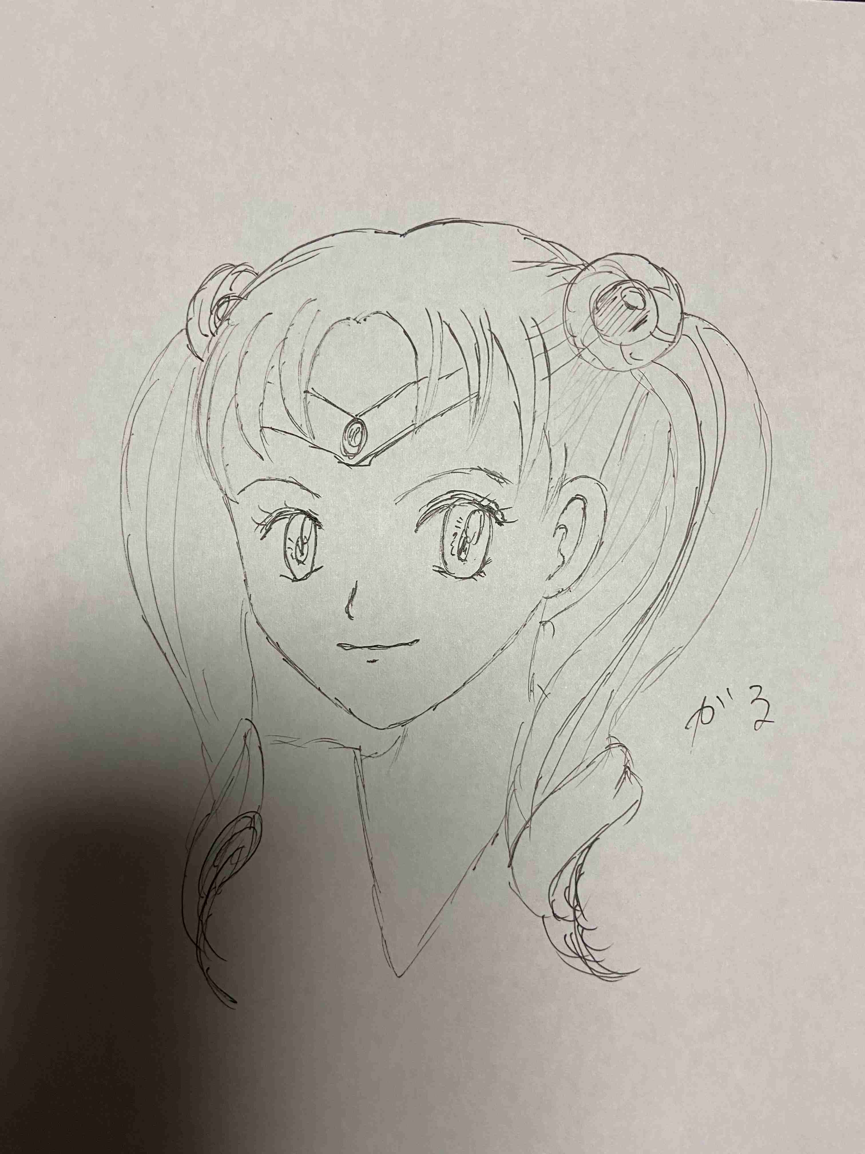セーラームーンを何も見ないで描いてみるトピPart2