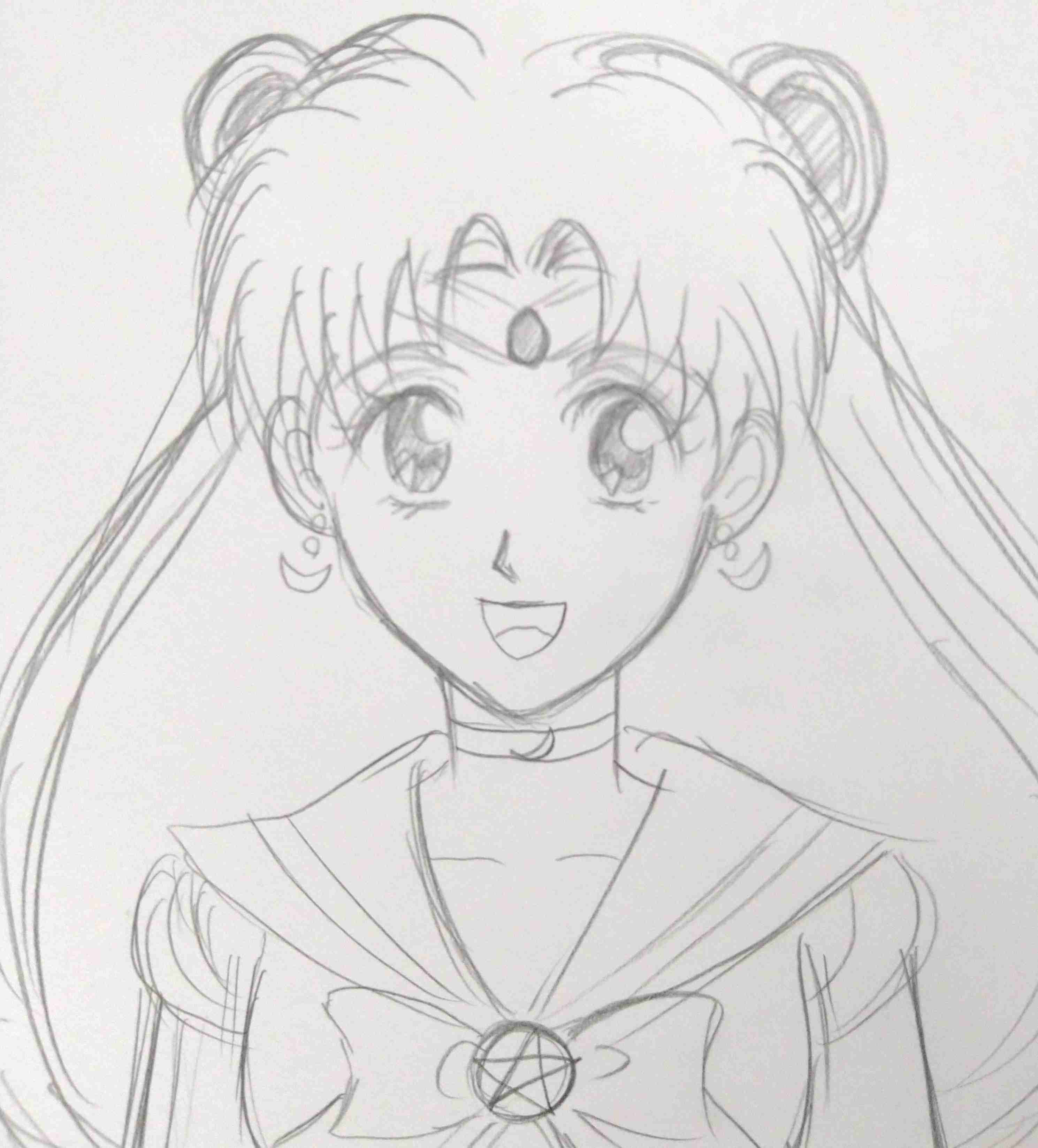 セーラームーンを何も見ないで描いてみるトピPart2