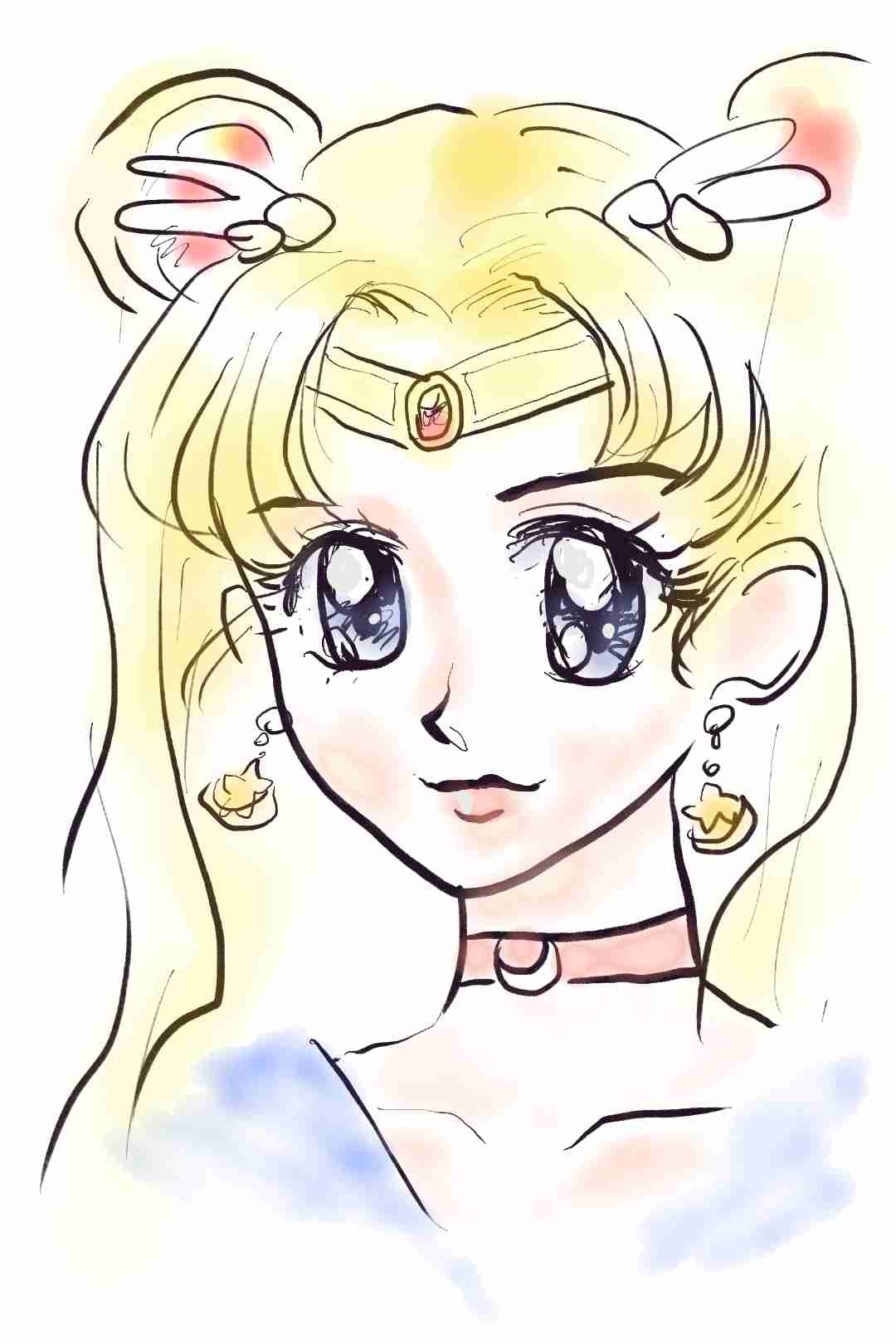 セーラームーンを何も見ないで描いてみるトピPart2