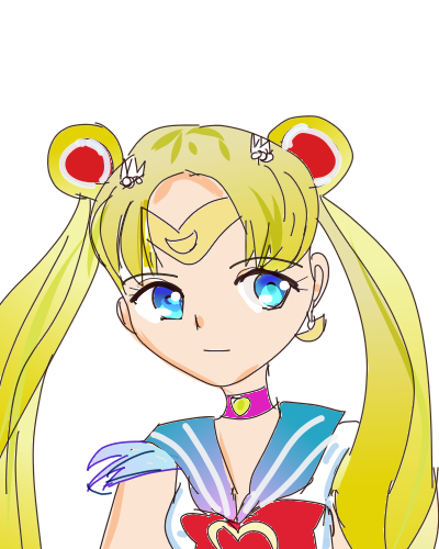 セーラームーンを何も見ないで描いてみるトピPart2