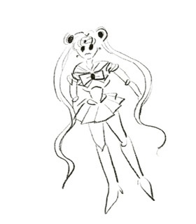セーラームーンを何も見ないで描いてみるトピPart2