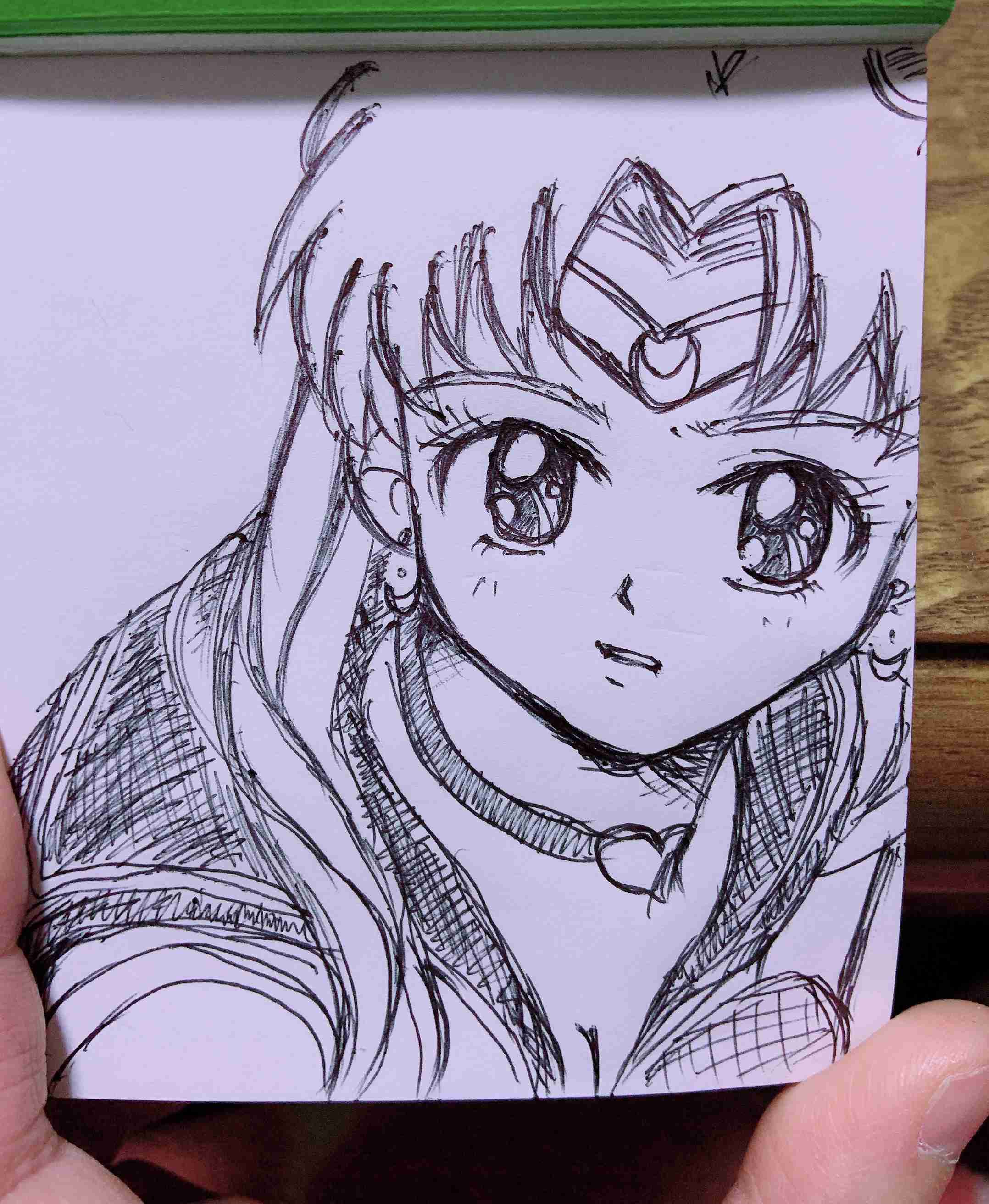 セーラームーンを何も見ないで描いてみるトピPart2