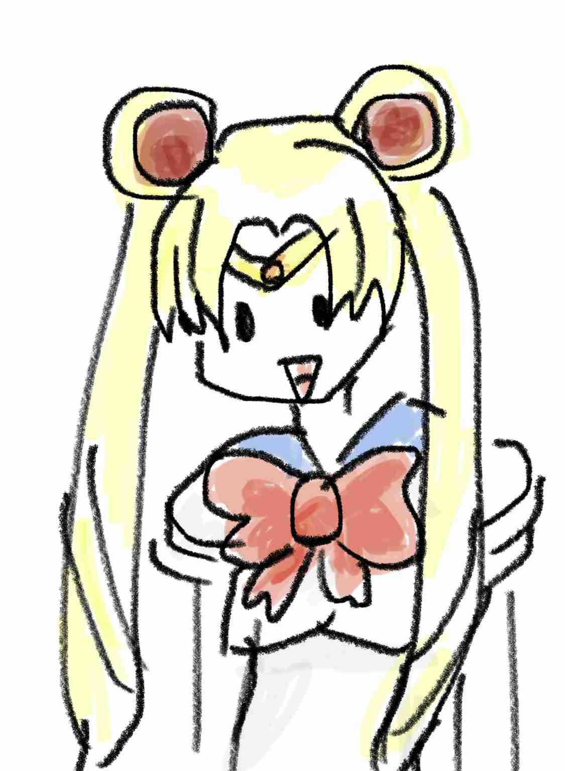 セーラームーンを何も見ないで描いてみるトピPart2