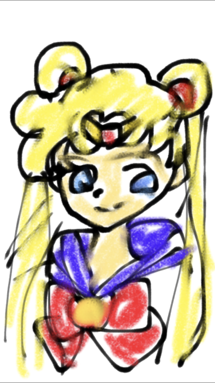 セーラームーンを何も見ないで描いてみるトピPart2