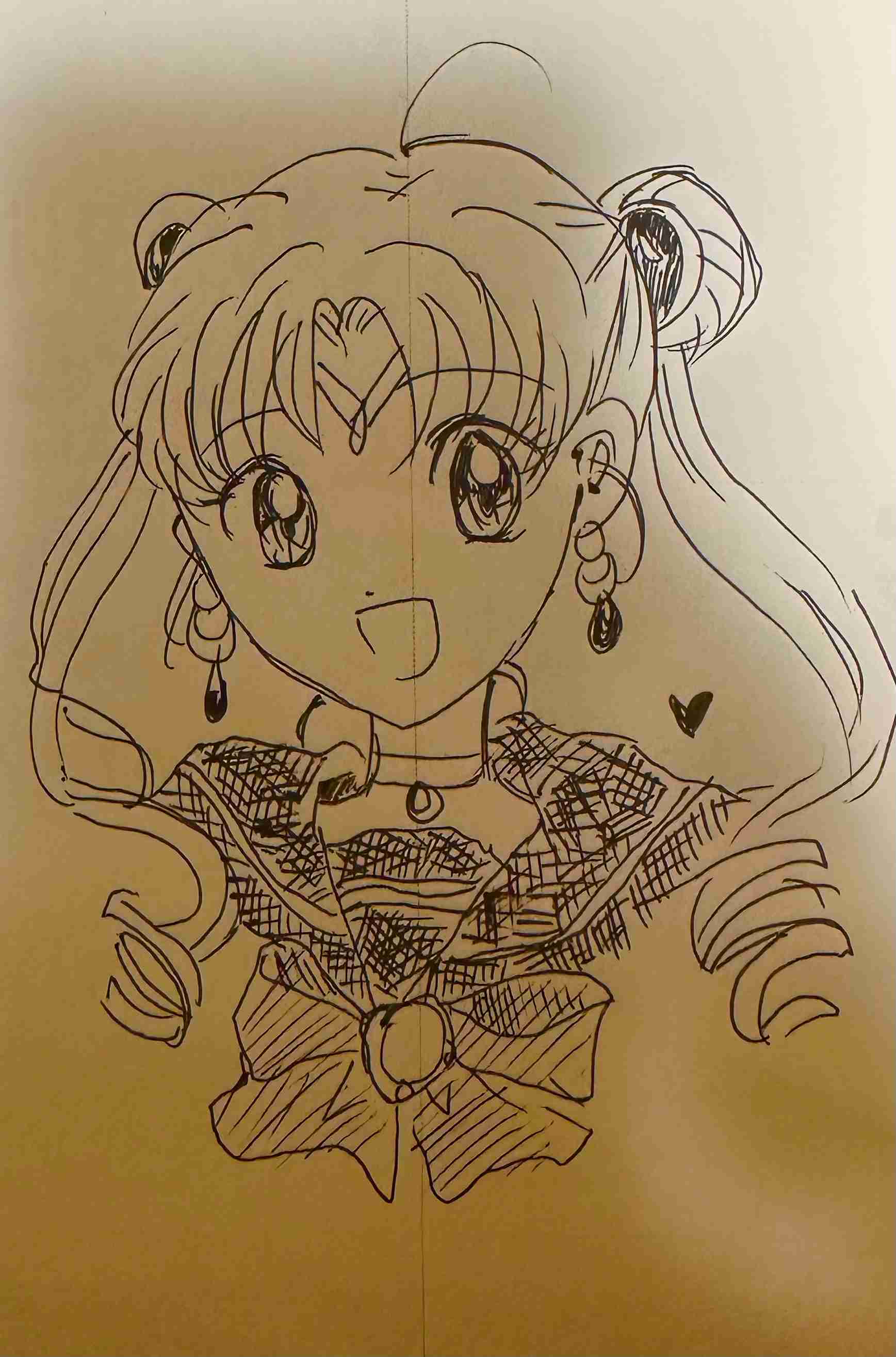 セーラームーンを何も見ないで描いてみるトピPart2