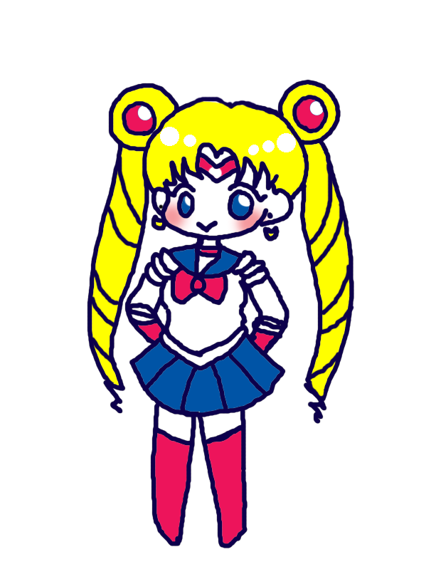 セーラームーンを何も見ないで描いてみるトピPart2