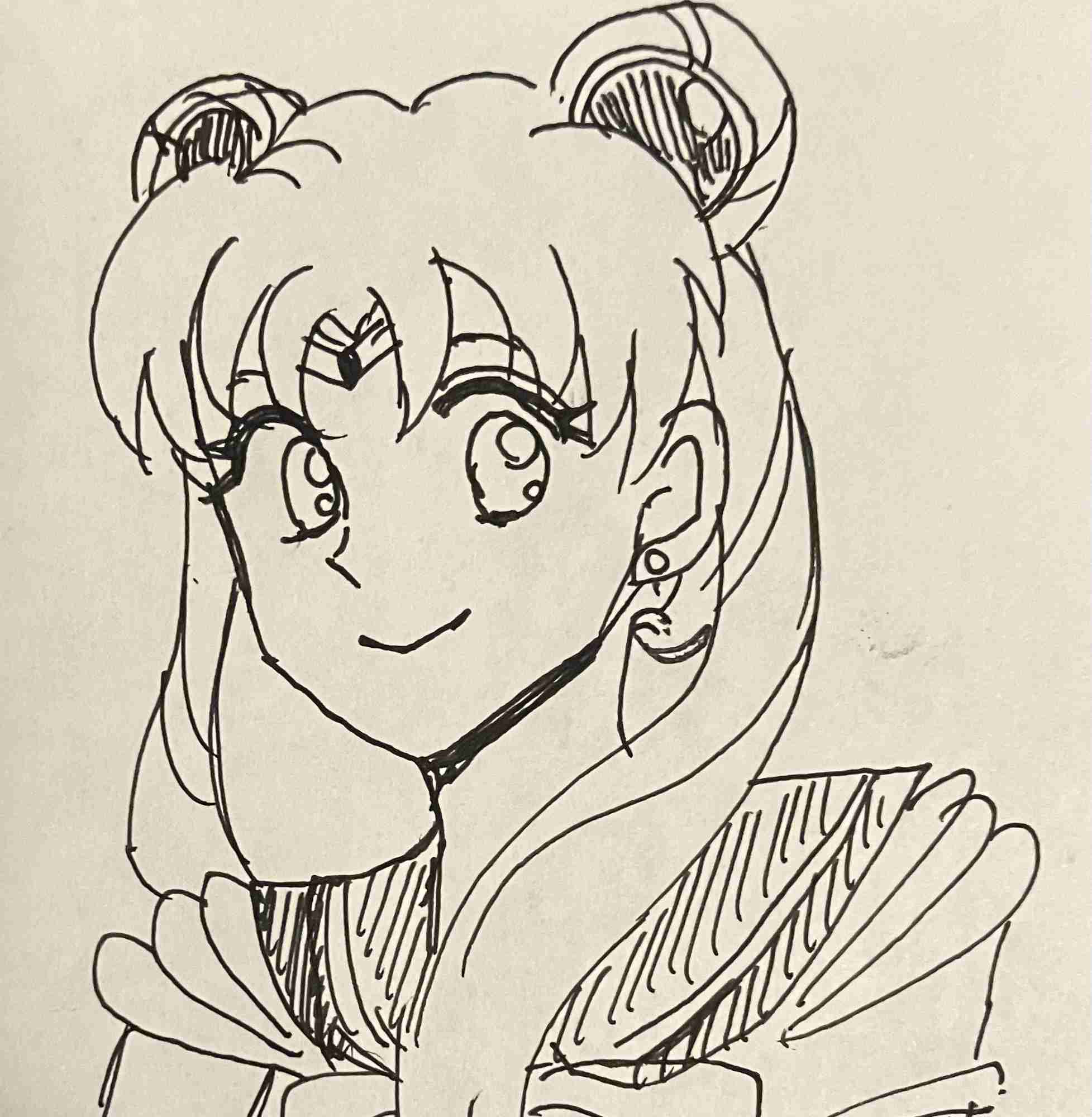 セーラームーンを何も見ないで描いてみるトピPart2