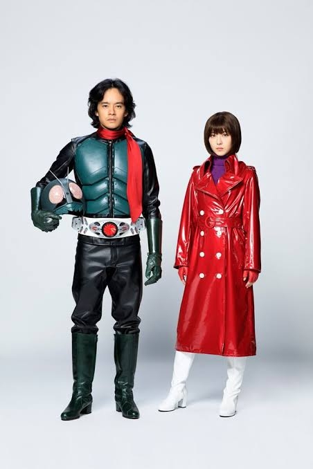 『シン・仮面ライダー』本郷猛&緑川ルリ子のティザーポスター公開 キーワードは「信頼」