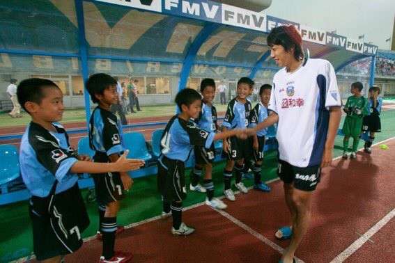 サッカー日本代表選手の好きな写真を貼る