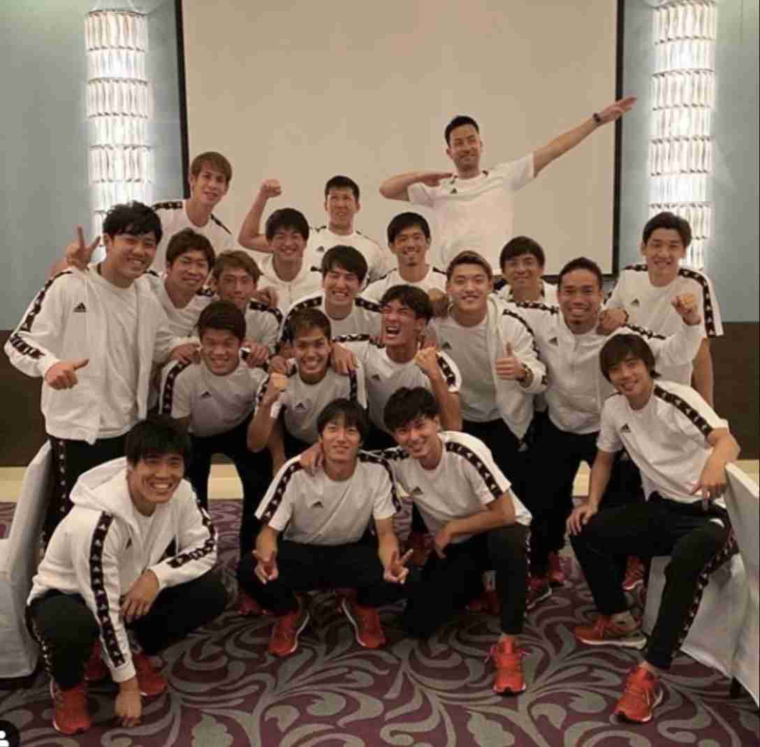サッカー日本代表選手の好きな写真を貼る