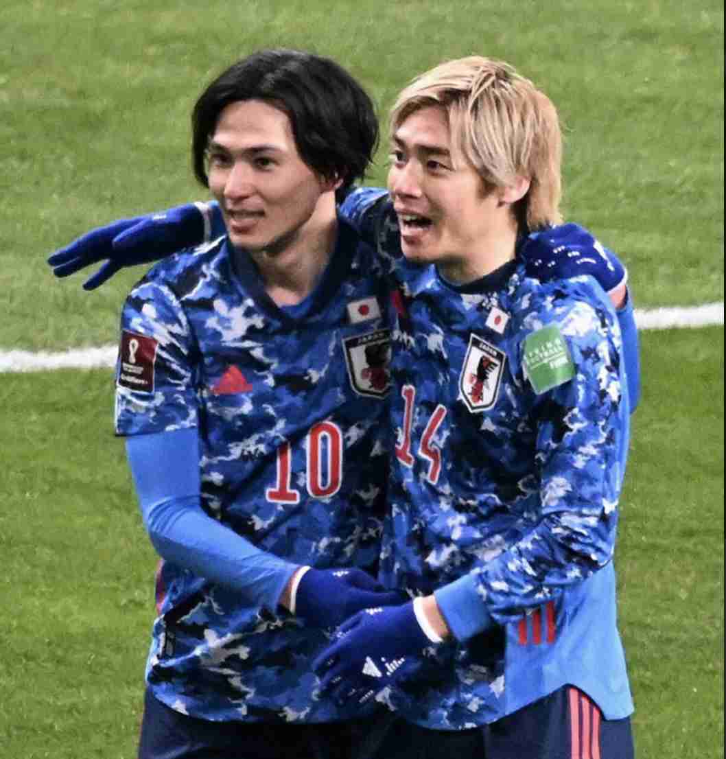 サッカー日本代表選手の好きな写真を貼る