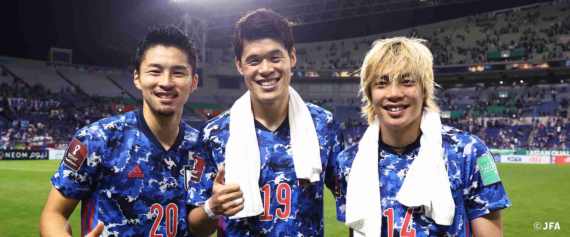 サッカー日本代表選手の好きな写真を貼る