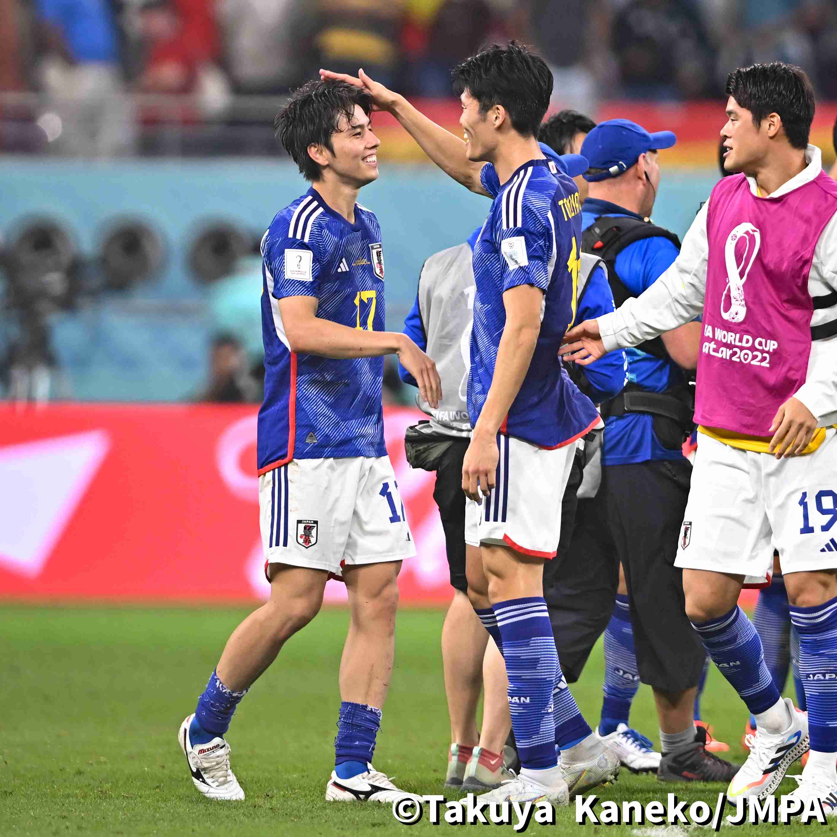 サッカー日本代表選手の好きな写真を貼る