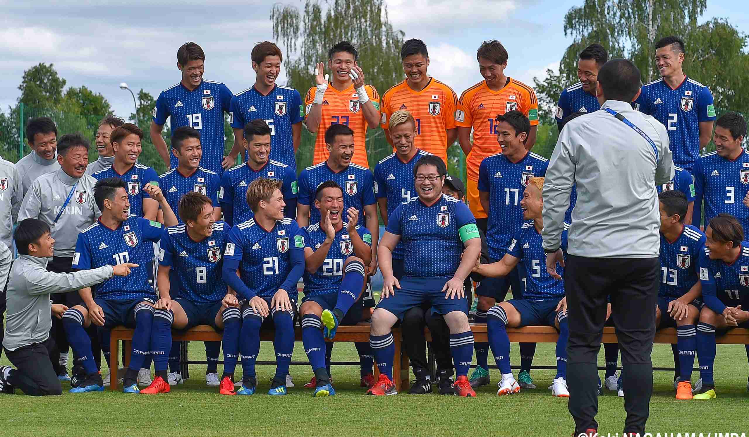 サッカー日本代表選手の好きな写真を貼る