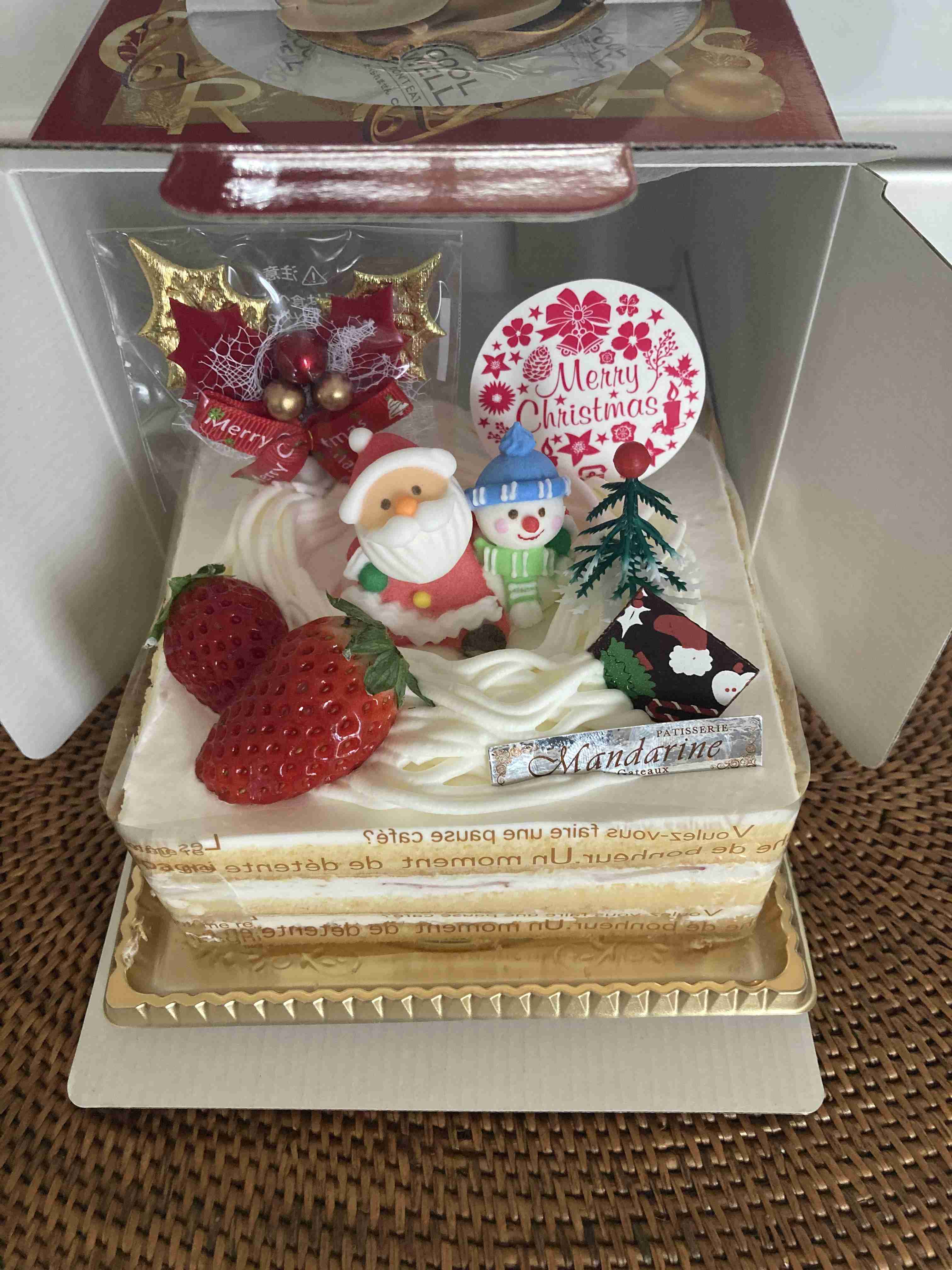 クリスマスケーキ2022