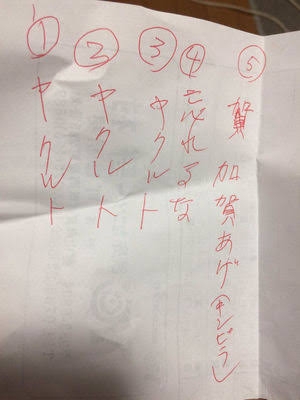 【ネタ】森保監督がメモ帳に何を書いてるか教えてください
