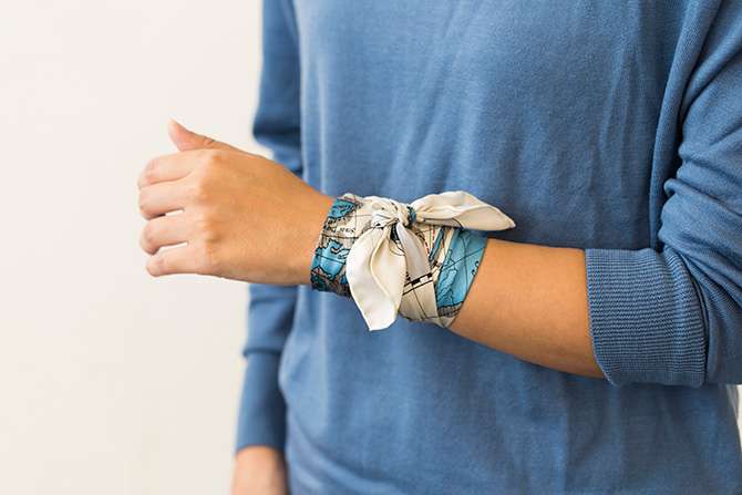 みんなのスカーフ見せて！