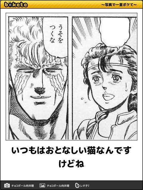 『北斗の拳』のboketeを集めようではないか