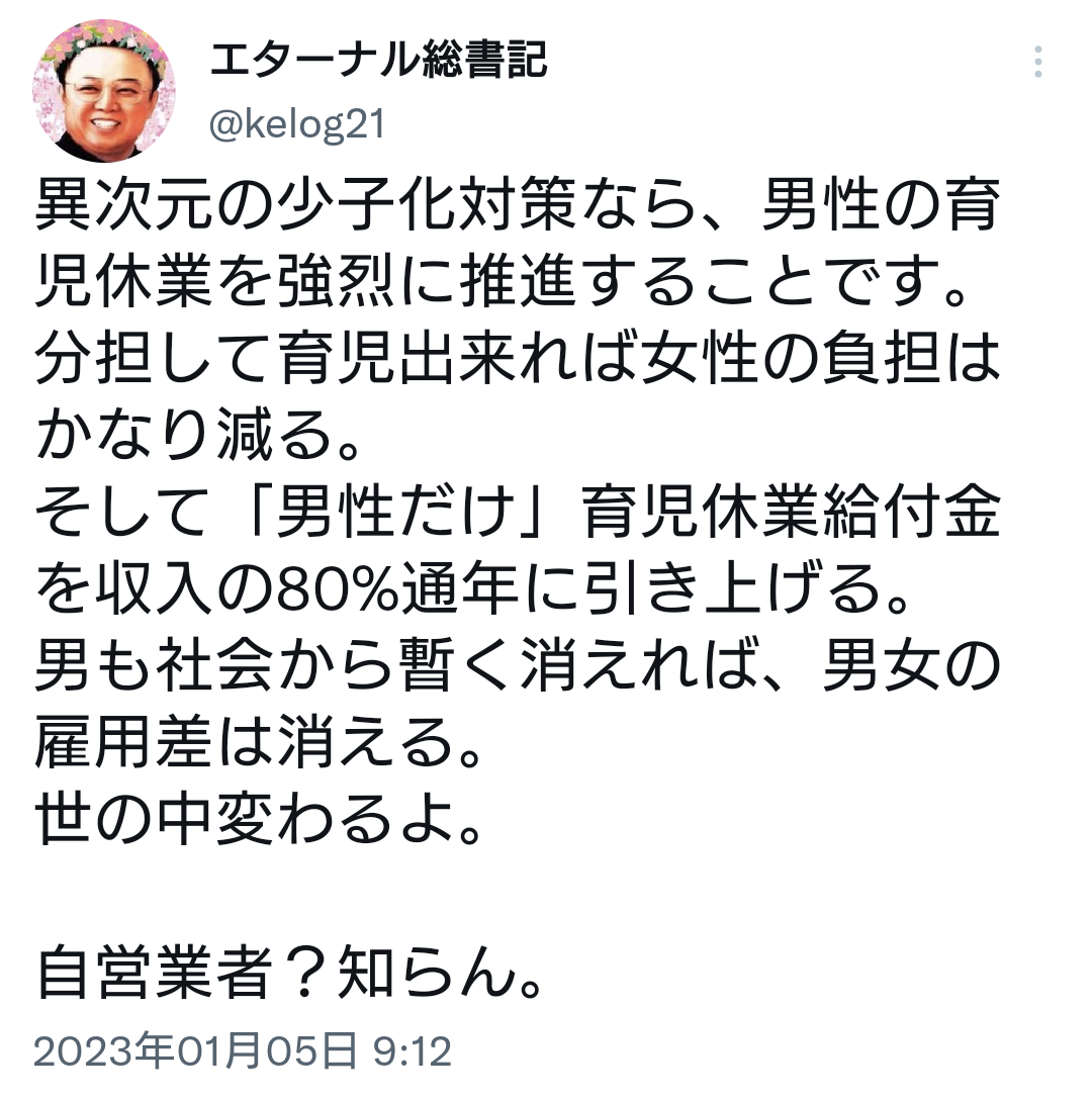 【ネタ可】異次元の少子化対策を考えよう！