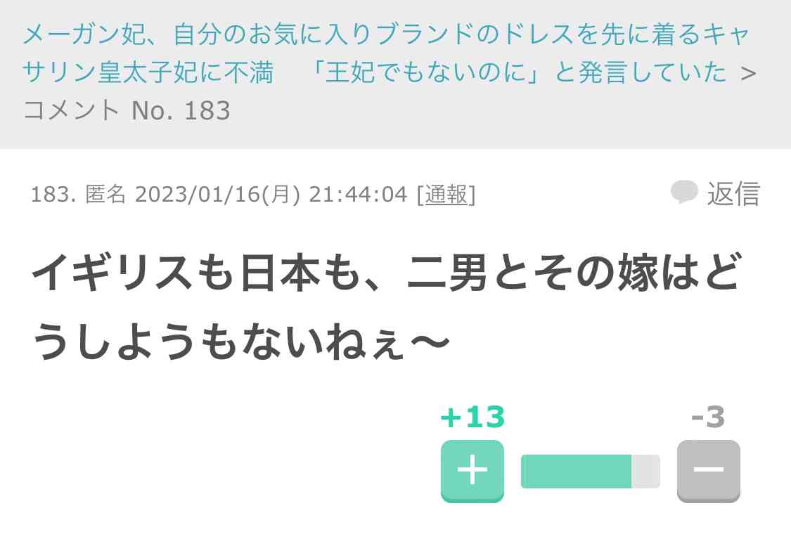 ガルちゃんで衝撃を受けたコメントpart6