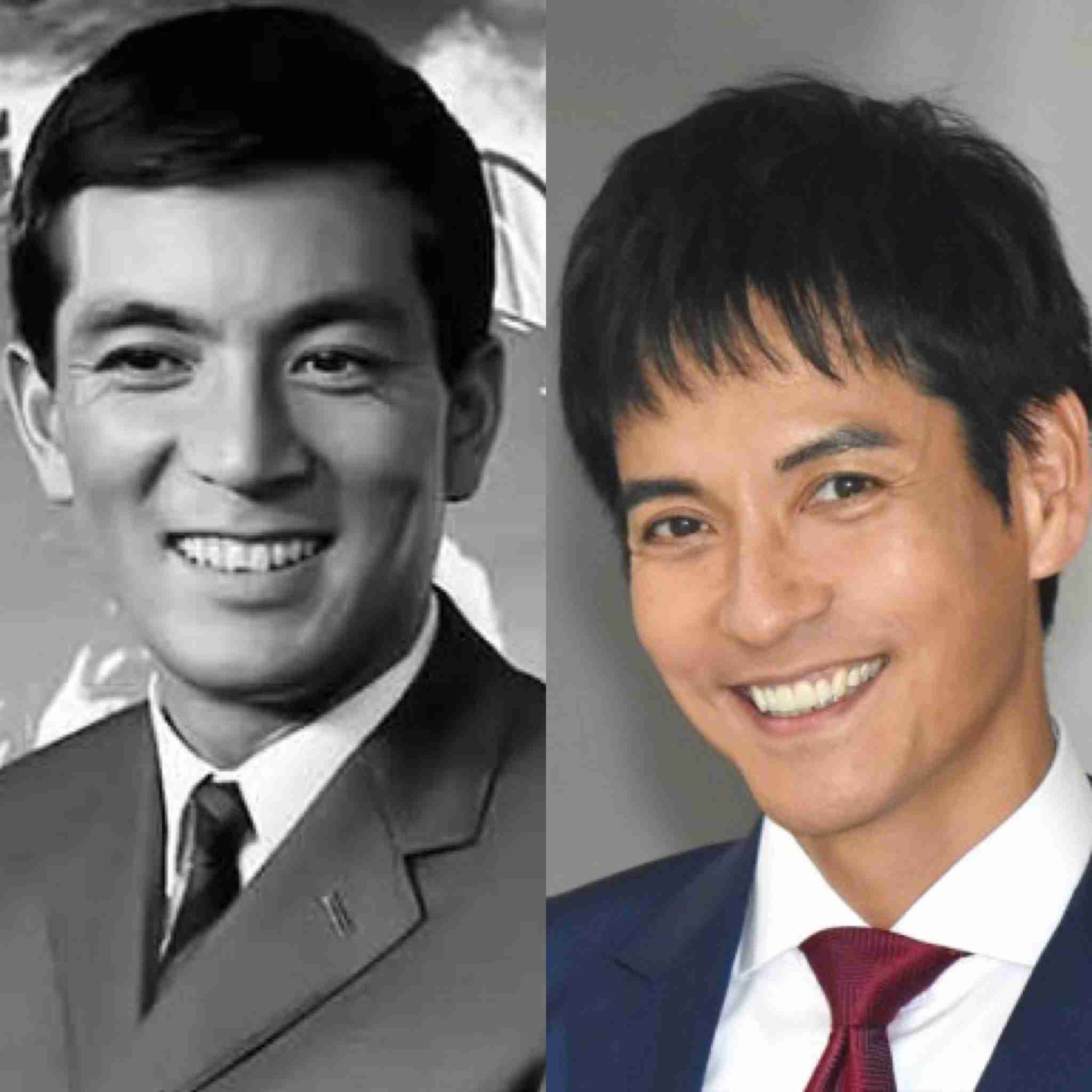 この人が、あの人の若い頃に似ている。