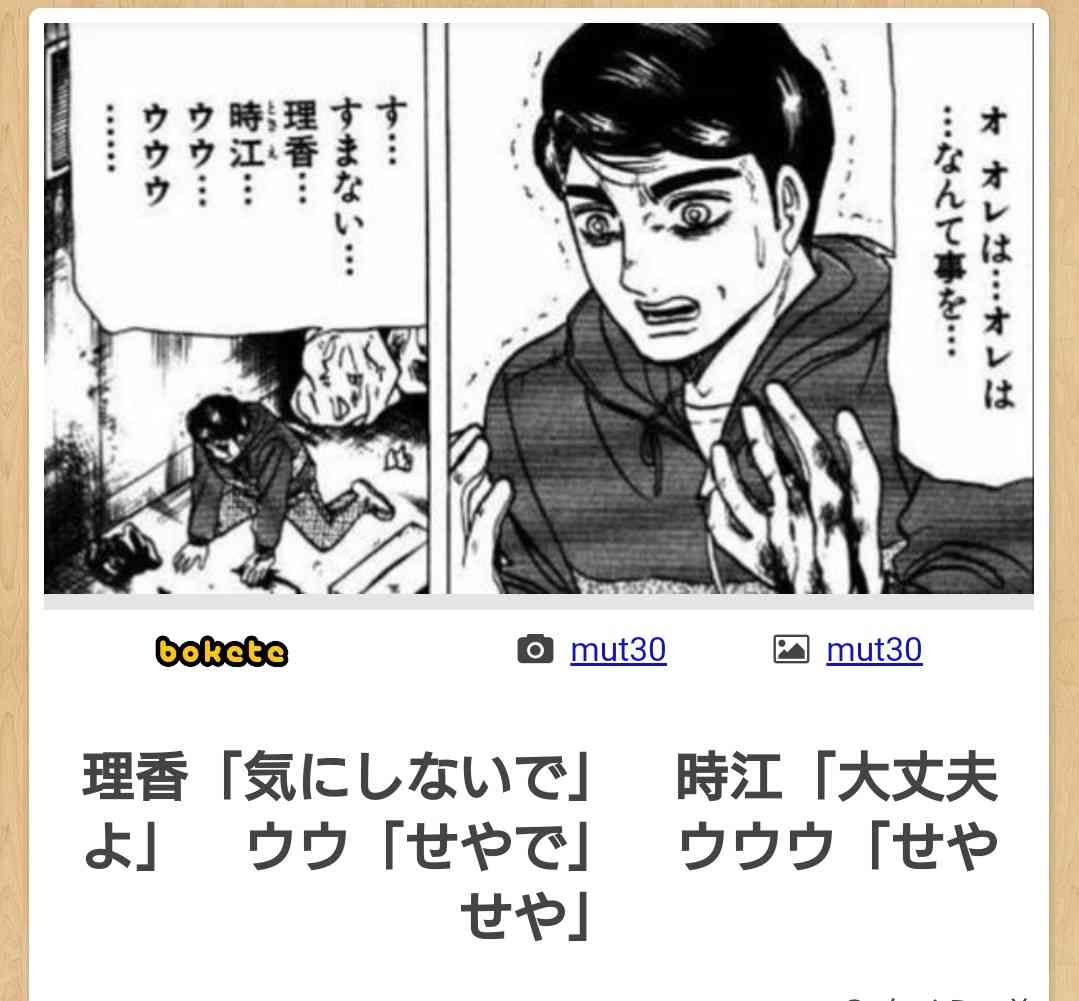 何度見ても秀逸だと思う「bokete」を貼っていくトピPart11