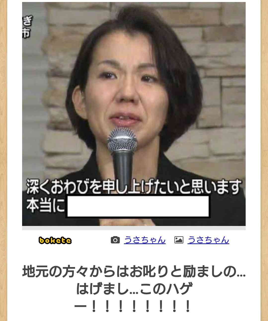 何度見ても秀逸だと思う「bokete」を貼っていくトピPart11