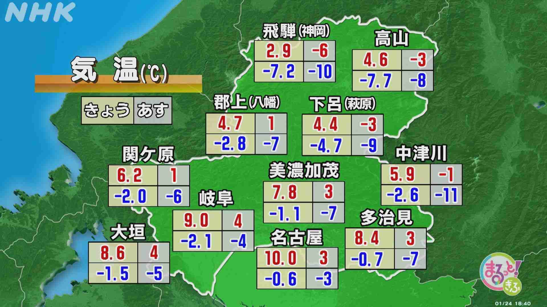 【東海】大寒波実況・情報共有トピ⛄️