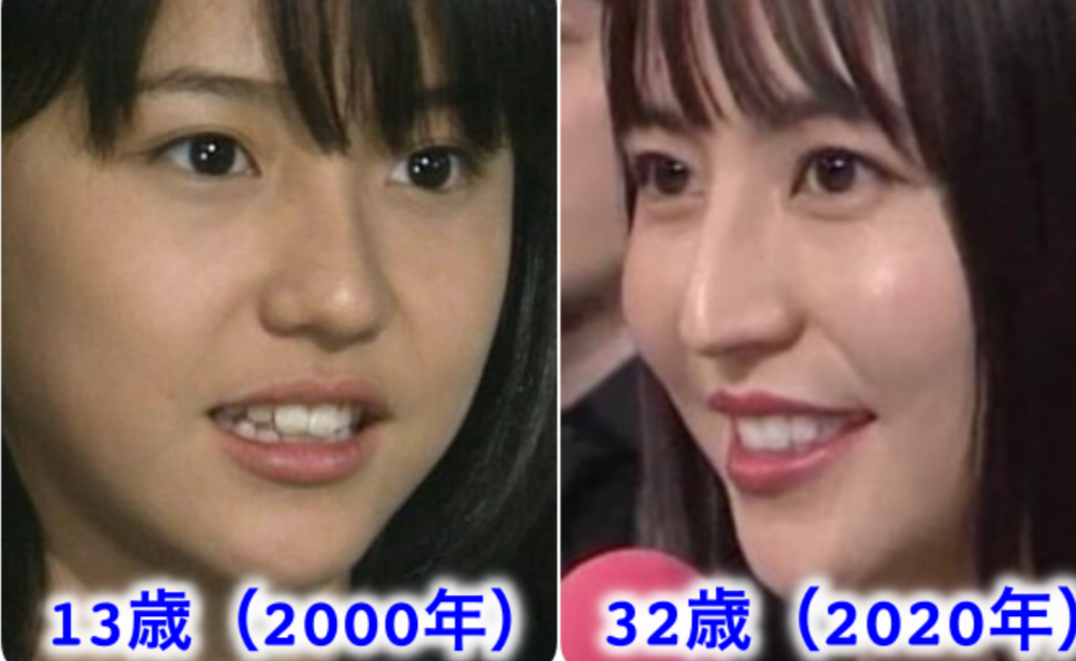 当時より垢抜けたなーと思う有名人