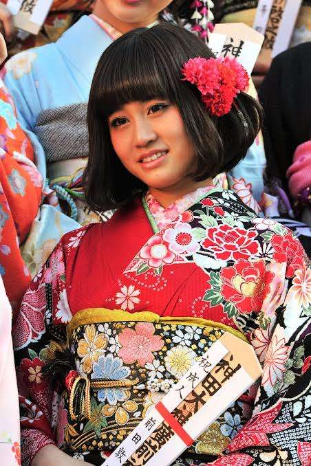 有名人の成人式の画像