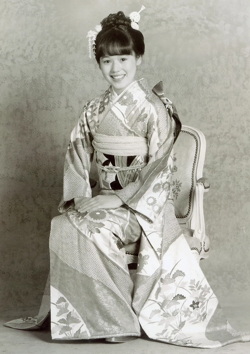 有名人の成人式の画像