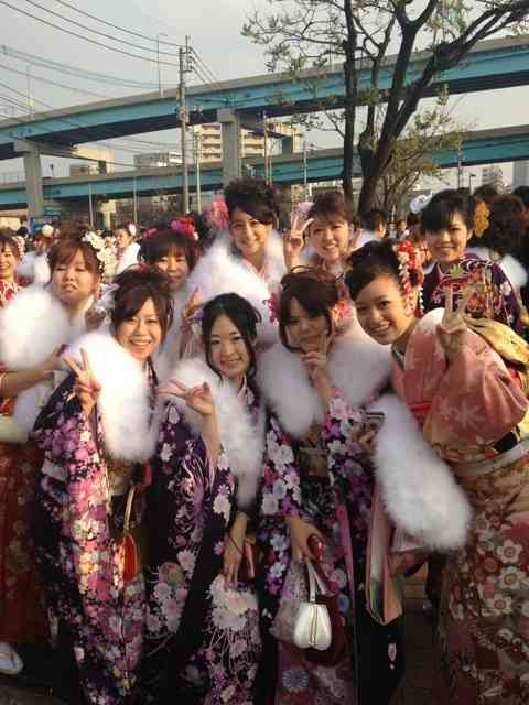 有名人の成人式の画像