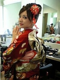 有名人の成人式の画像
