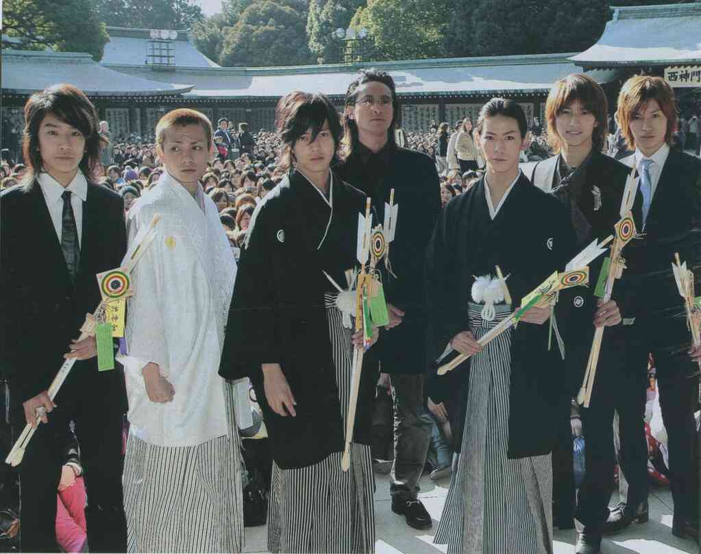 有名人の成人式の画像