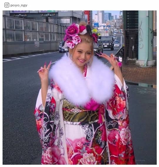有名人の成人式の画像