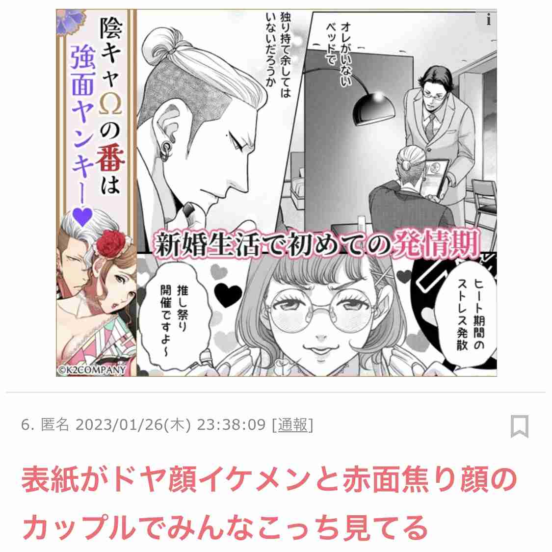 TL漫画にありがちな事。
