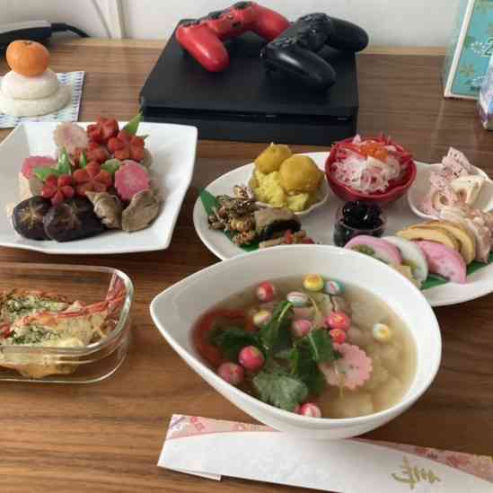 年末年始の我が家の情景を貼るトピ