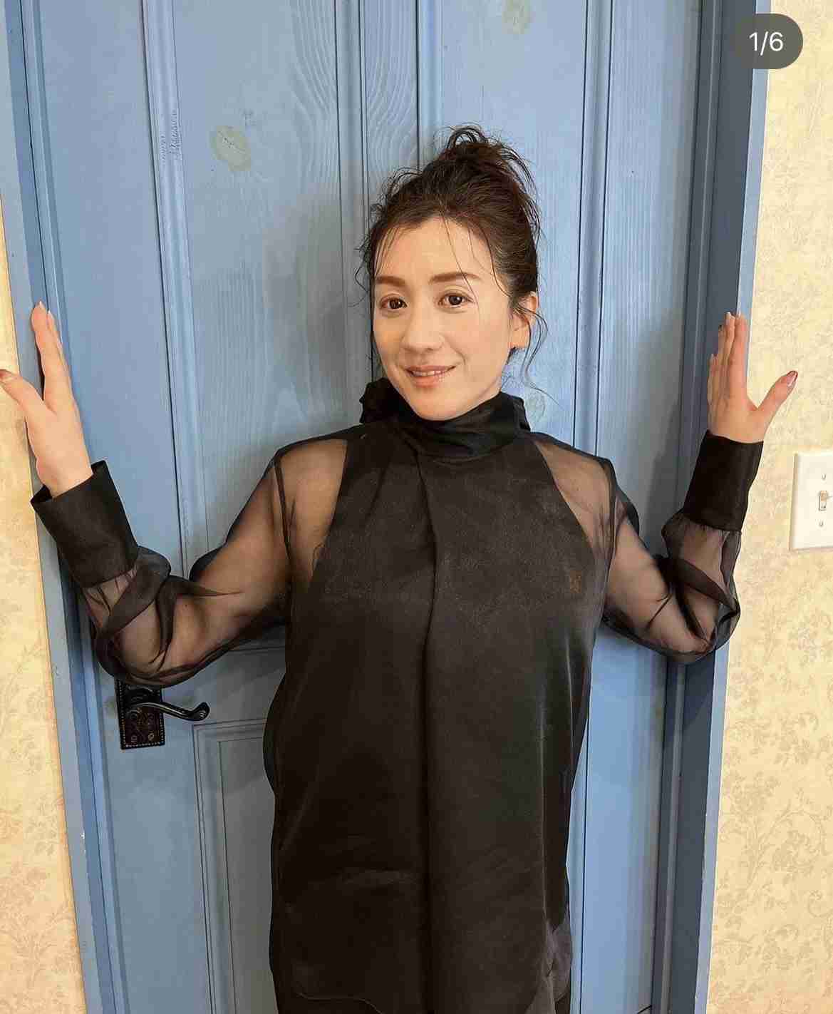 「井川遥かと」の声殺到　野々村友紀子が奇跡の一枚で激変　驚異の引き算メイク、宮沢りえの声も