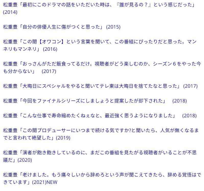 大晦日｢孤独のグルメ｣他局を圧倒できる納得の訳