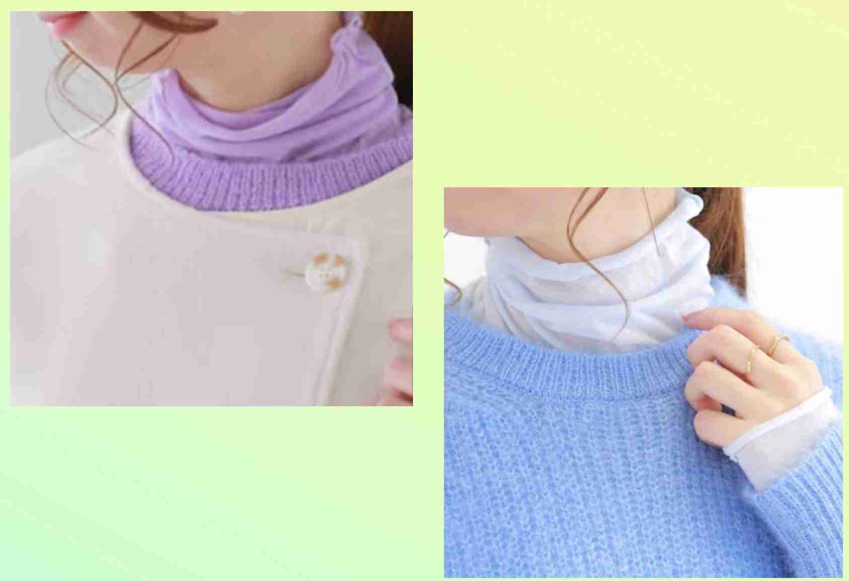 ブルベ冬の春ファッション