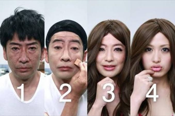 メイク後とすっぴんの差が激しい