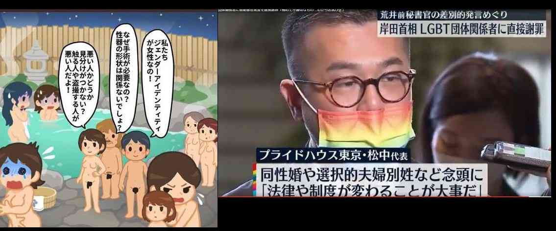 【LGBT法案】女性の人権について