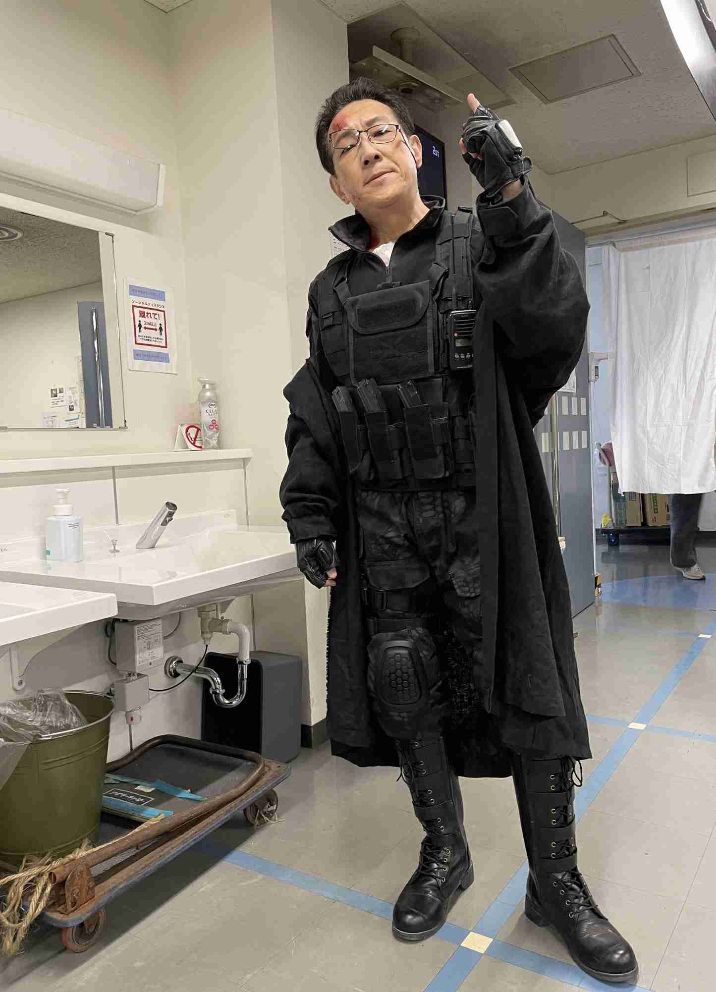 「大病院占拠」新ビジュアル解禁 嵐・櫻井翔にSexy Zone菊池風磨が銃口向ける