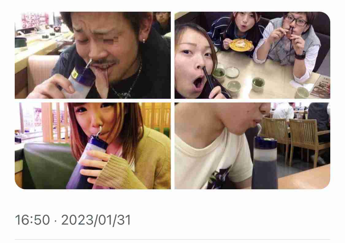回転ずし「スシロー」での迷惑動画「当事者と保護者」謝罪に訪れるも…厳正対処の方針