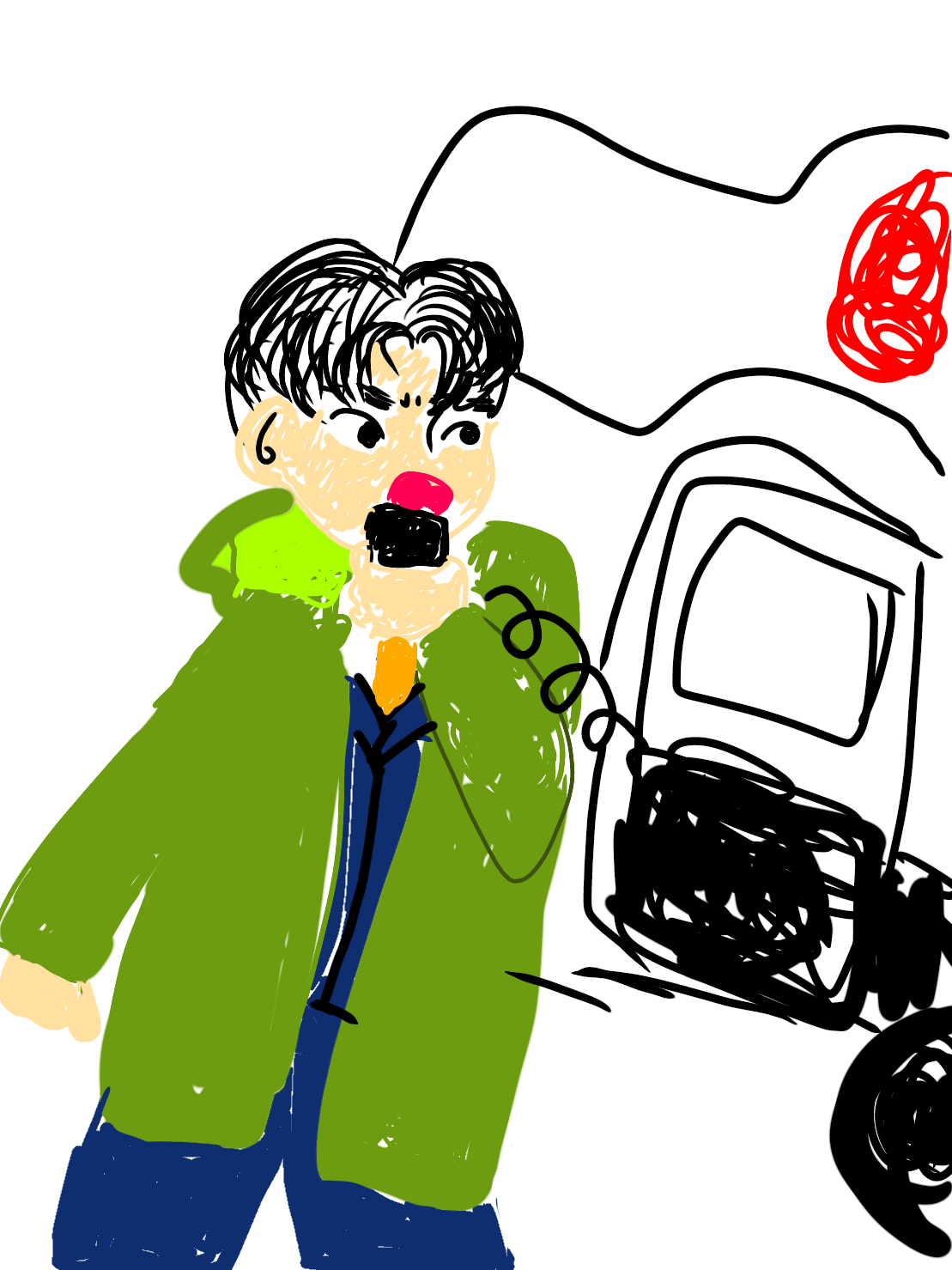 【お絵描き】映画のワンシーンを描いて、タイトルを当ててもらおう！