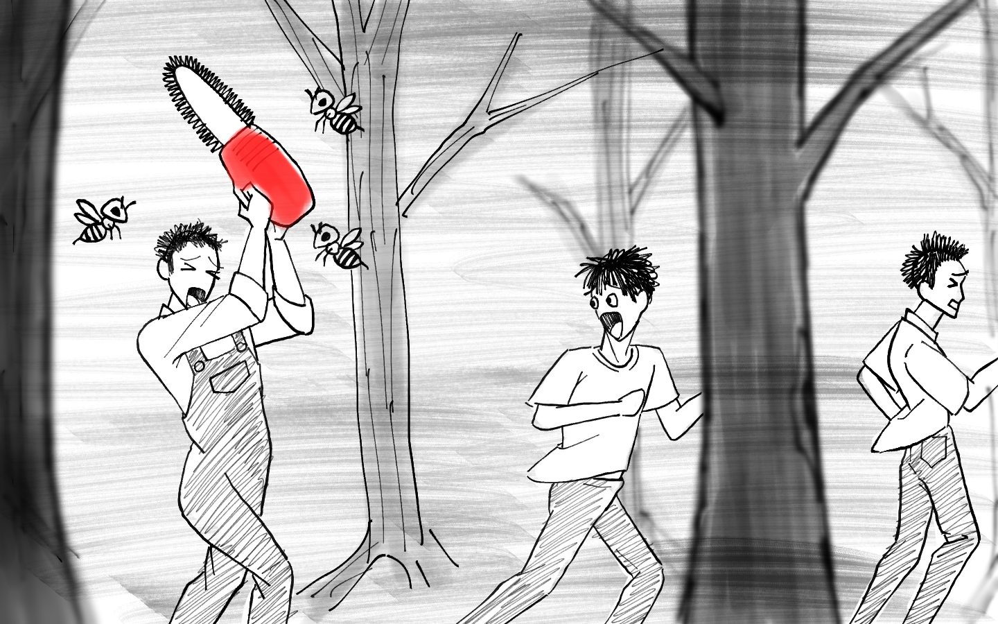 【お絵描き】映画のワンシーンを描いて、タイトルを当ててもらおう！