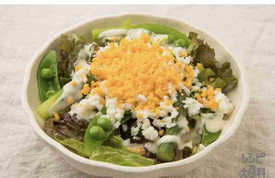 春!って感じの食事メニュー