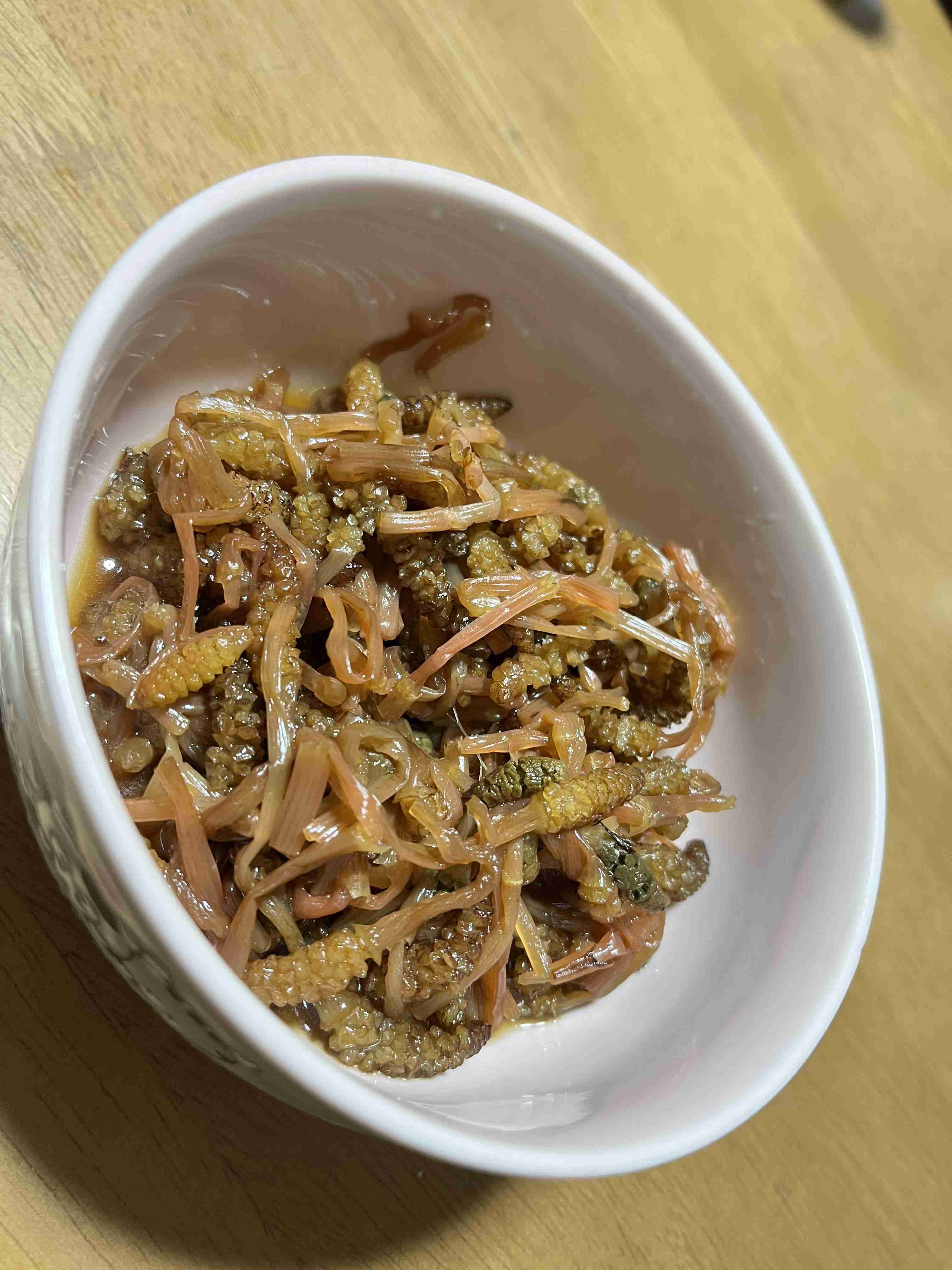 春!って感じの食事メニュー