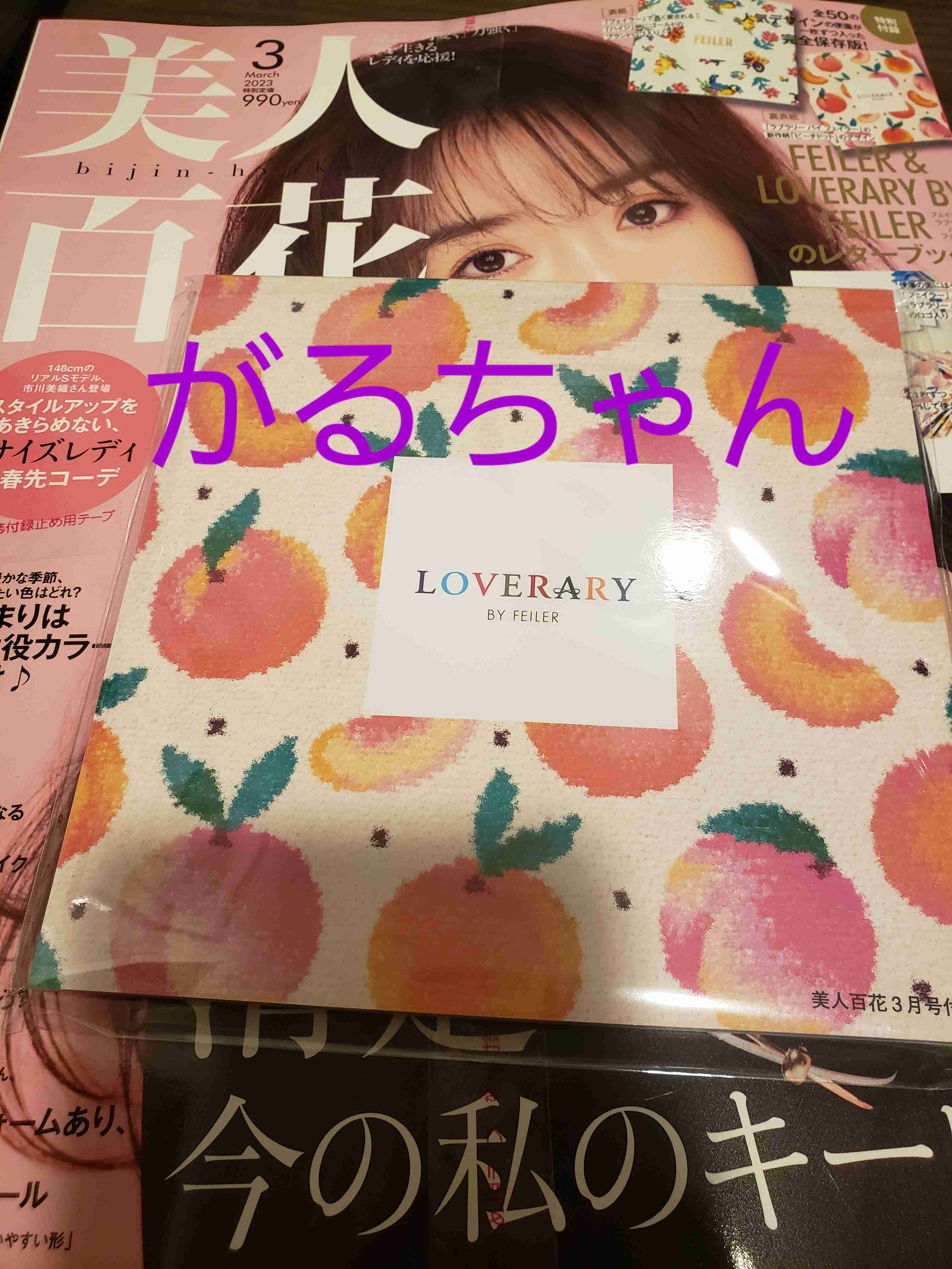 【定期トピ】雑誌付録3.4月号