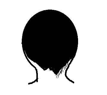 うなじの形が気に入らない